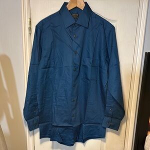 Men’s Arrow Blue Dress Shirt Size 15.5